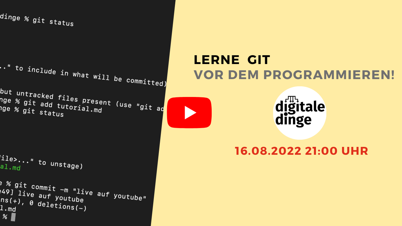 git Tutorial für Anfänger