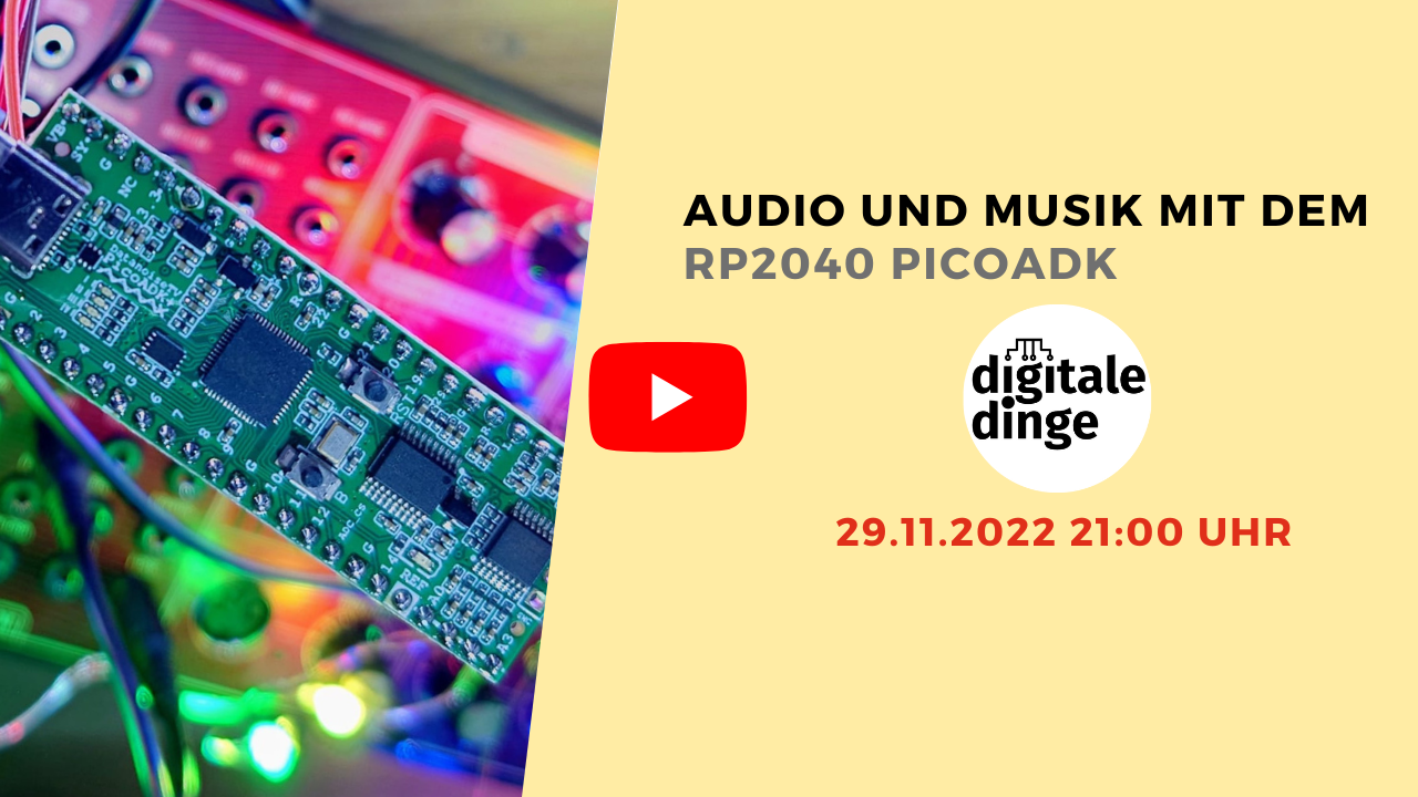 Sound und Musik mit dem PicoADK